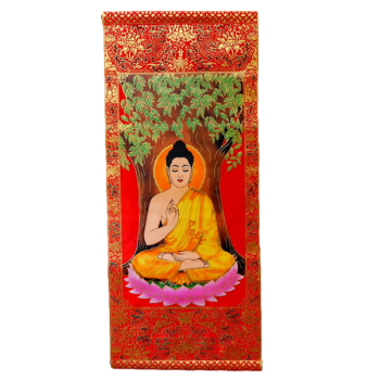 Materiałowa Thanka - Sakyamuni